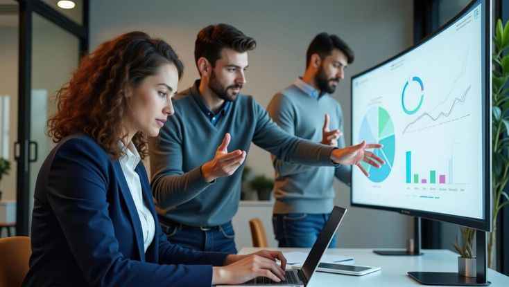 Команда Grid_Jam за работой